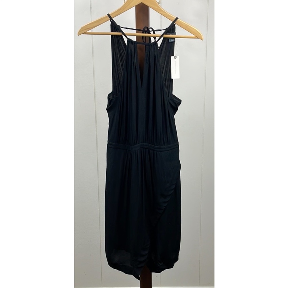Maeve Anthropologie NWT‎ Black Keyhole Sleeveless Dress